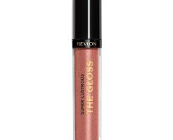 Revlon Lip Gloss, Super Lustrous The Gloss, Non-Sticky, High Shine Finish, 260 Rosy Future