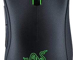 Razer DeathAdder Essential Gaming Mouse: 6400 DPI Optical Sensor - 5 Programmable Buttons - Mechanical Switches - Rubber Side Grips - Classic Black