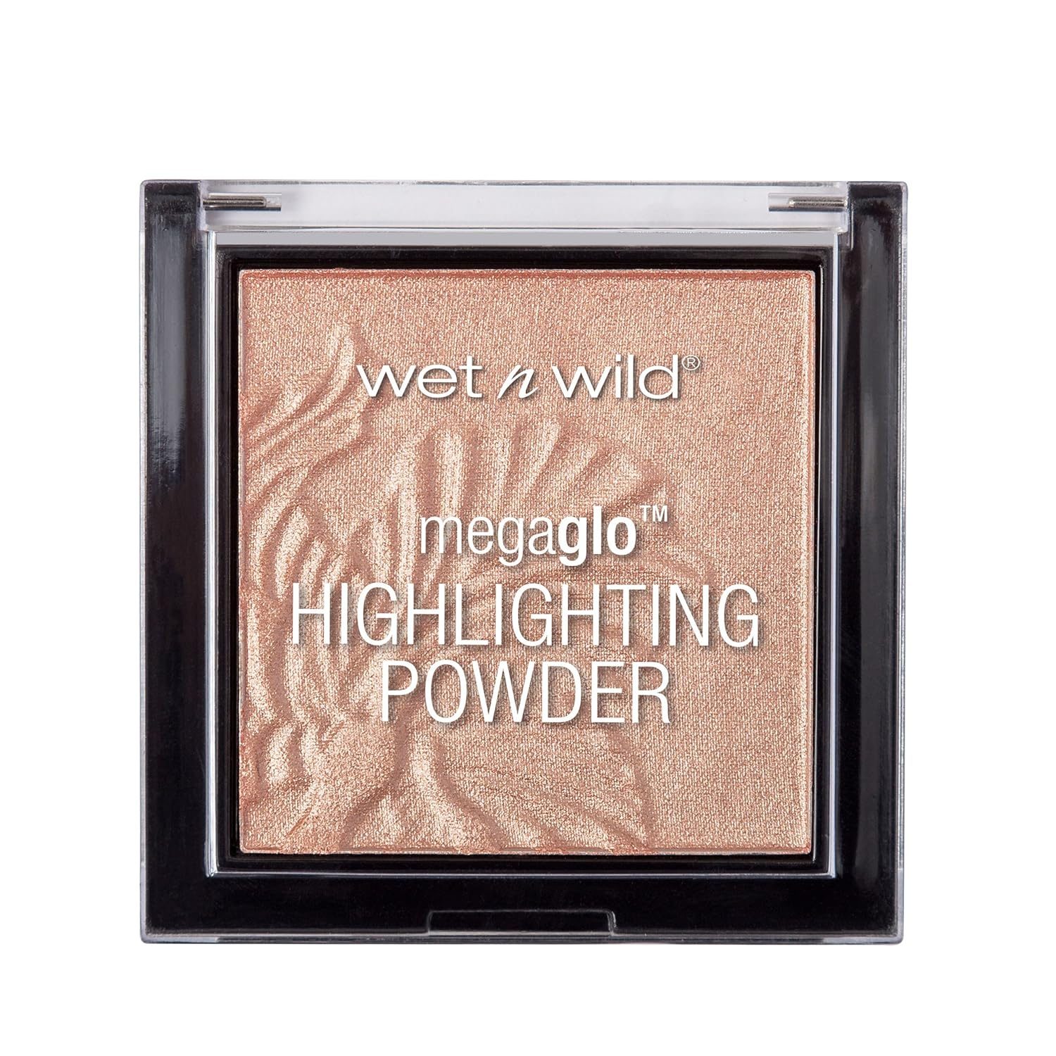 wet n wild MegaGlo Highlighting Powder, Highlighter Makeup, Shimmer Glow, Natural Pink Precious Petals